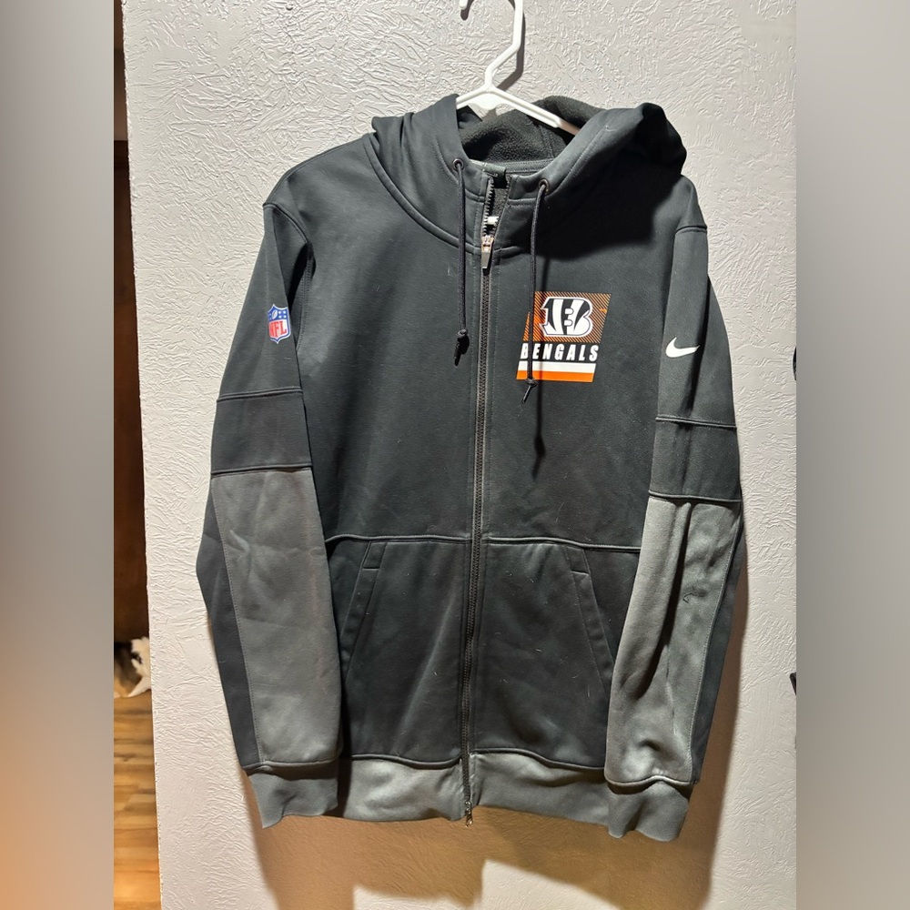 Nike NFL onfield Cincinnati Bengals jacket size small